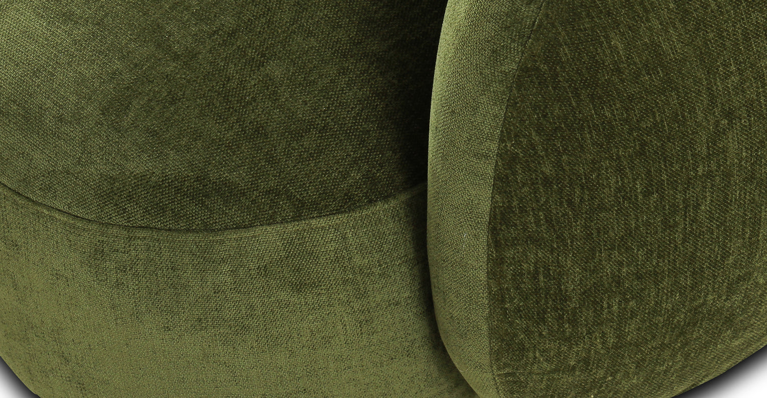 Nimes Sofa Distressed Green Velvet