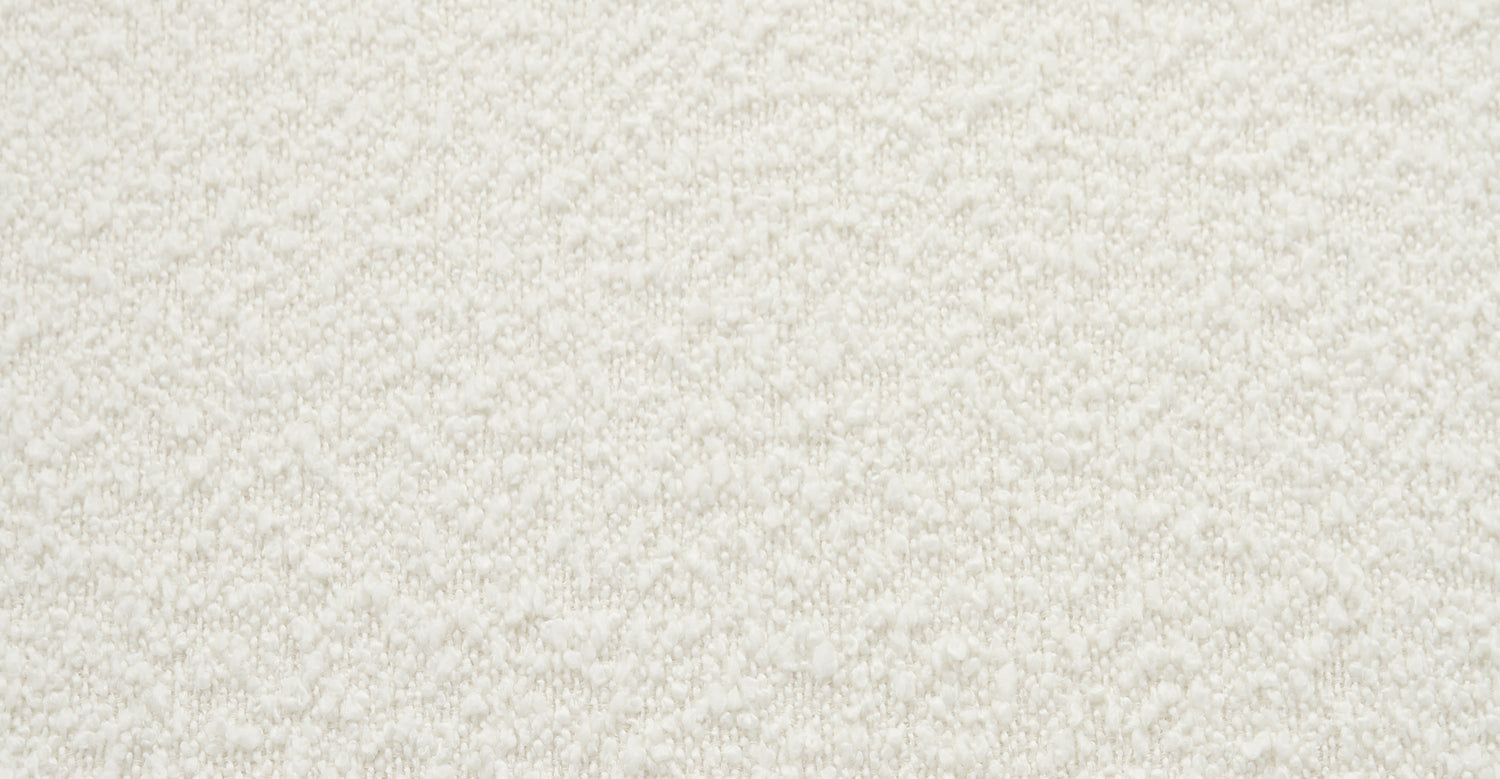 Ivory White Boucle