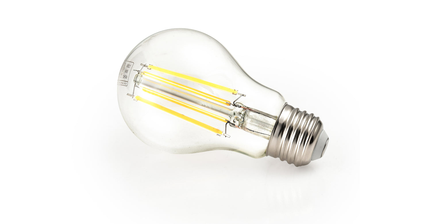 Aria A19 Shape LED Filament Light Bulb Clear