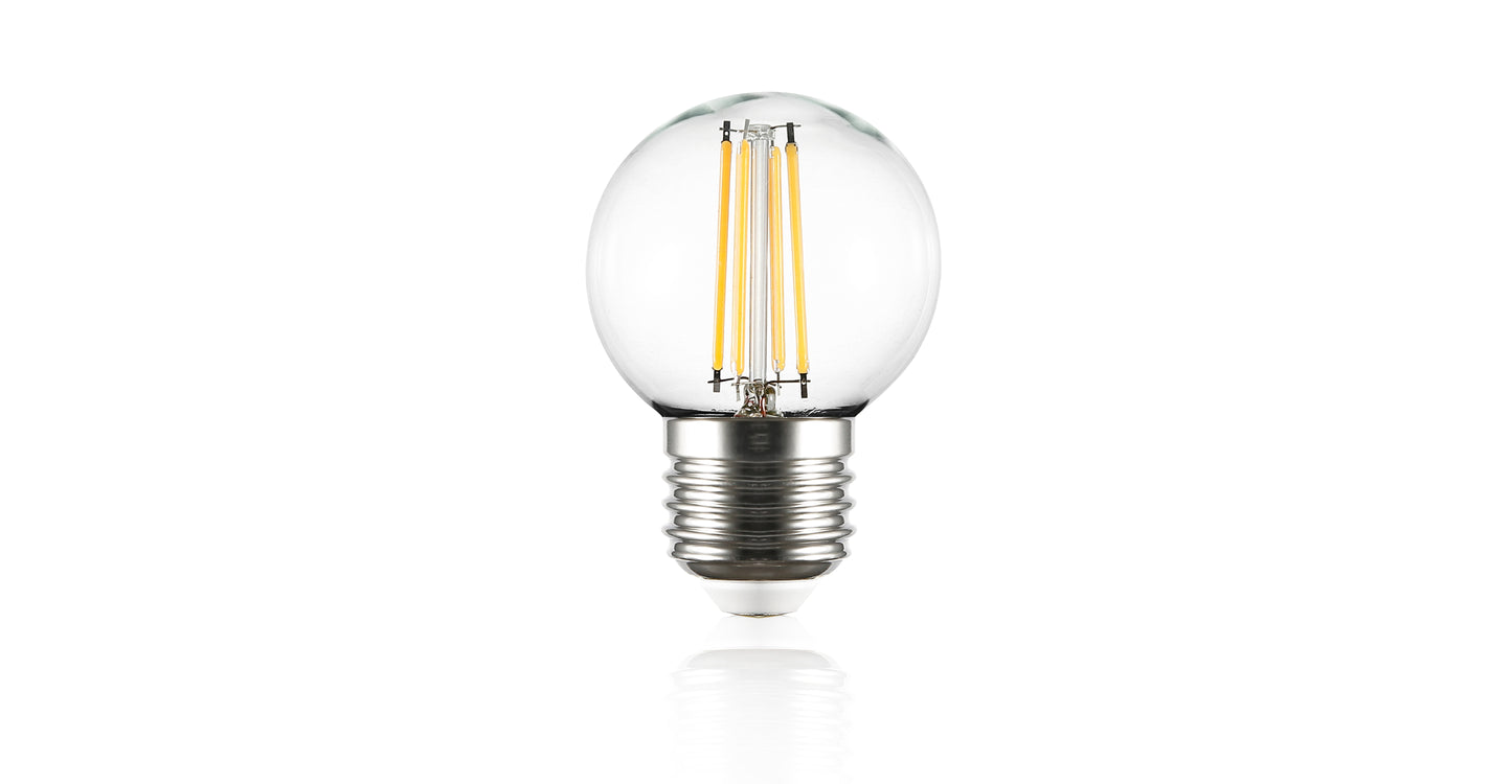 Lampe à filament LED Turolight AR-G16.5LF-5W-27-E12-D-C [Meilleur Prix  Garantie!]