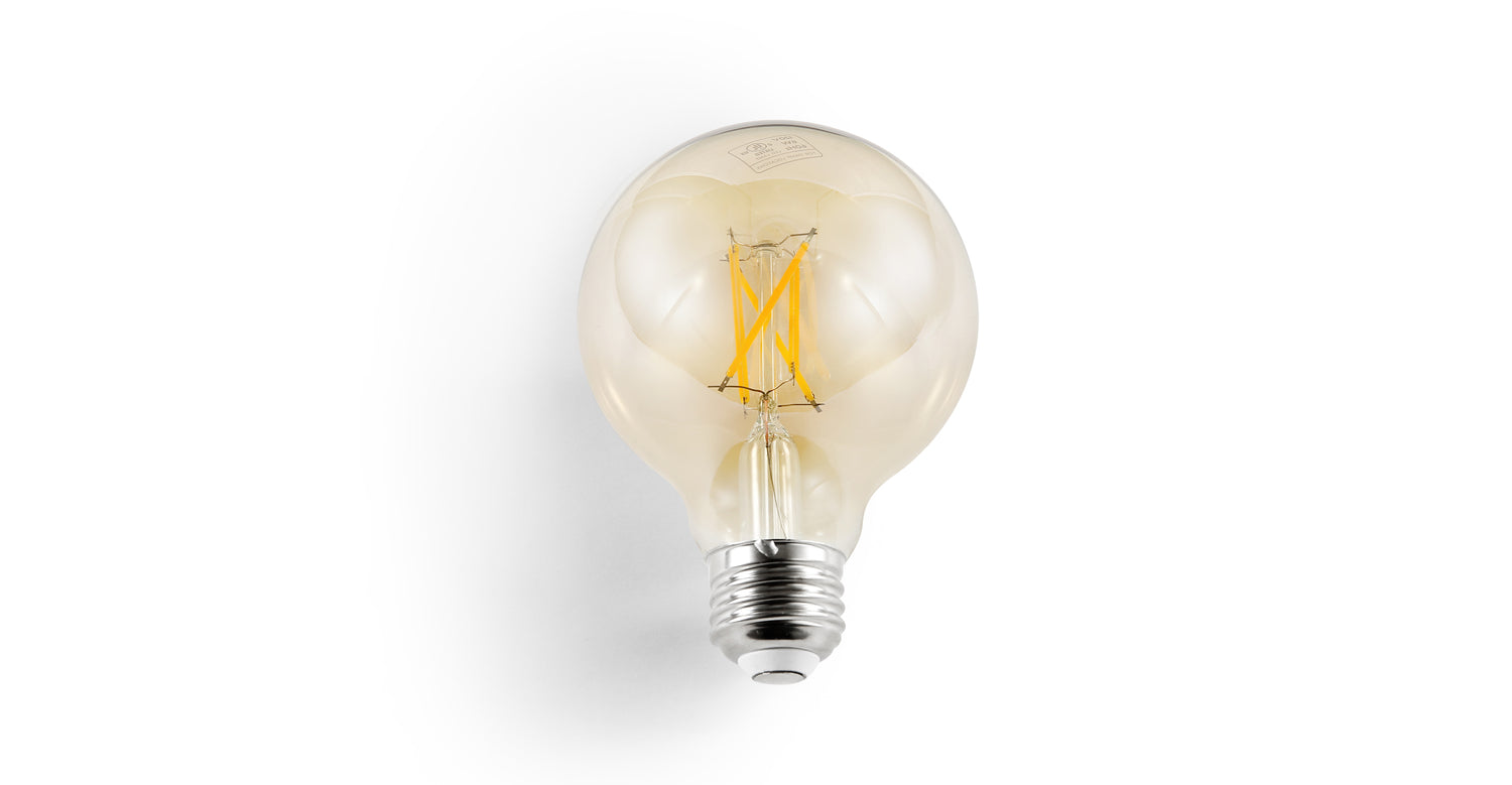 Niva G25 LED Filament Light Bulbs Amber