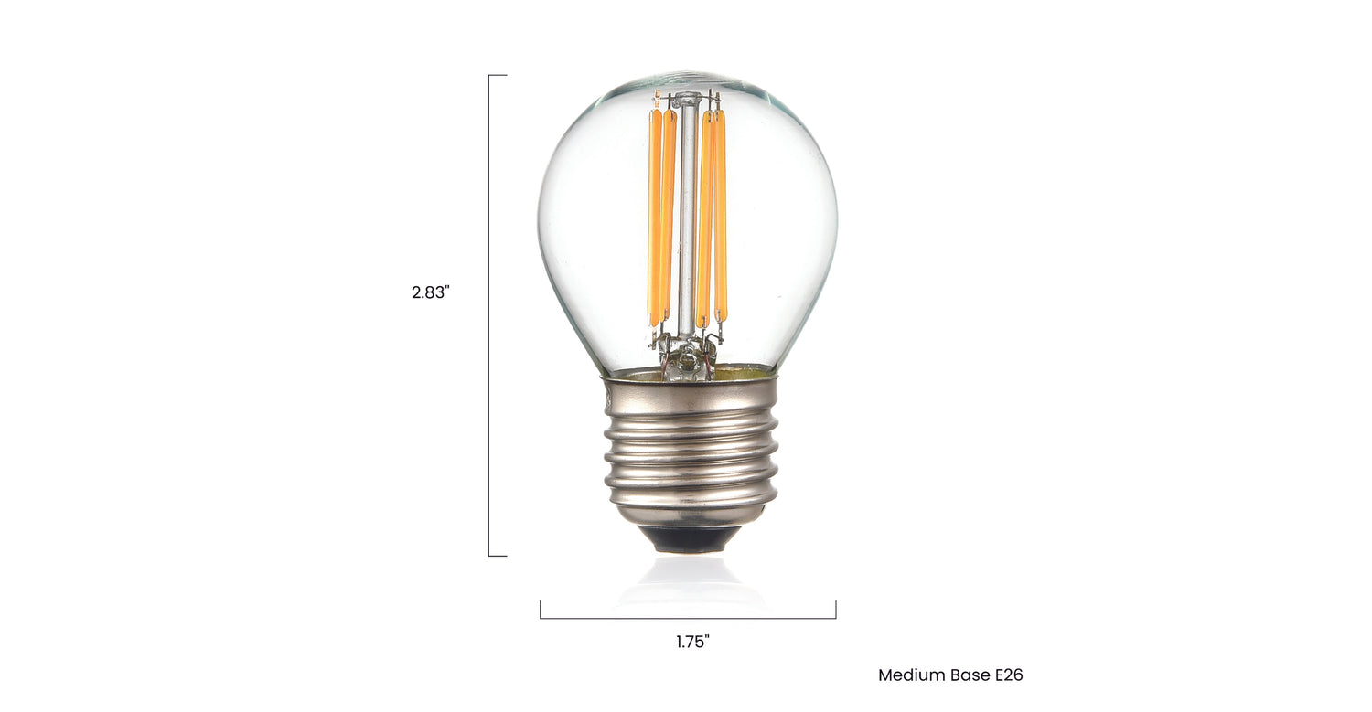 Shape LED Filament Light Bulb – Poly &