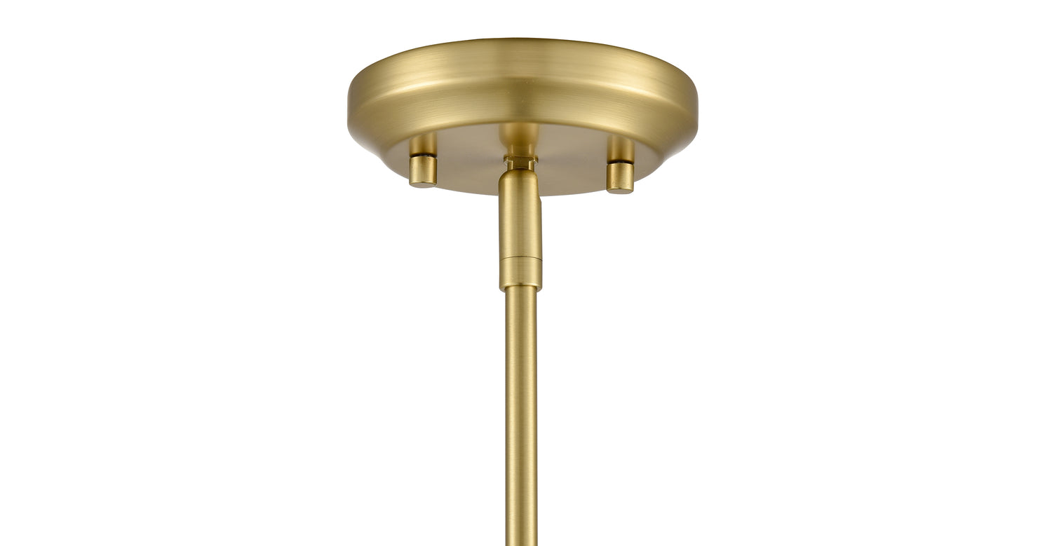 Light Society Bella 8 Light Chandelier Brushed Brass