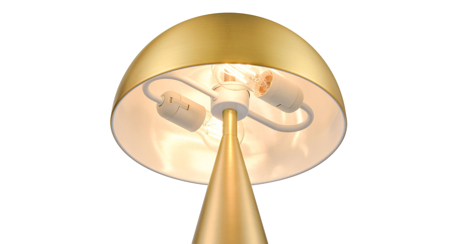 Brass/White,