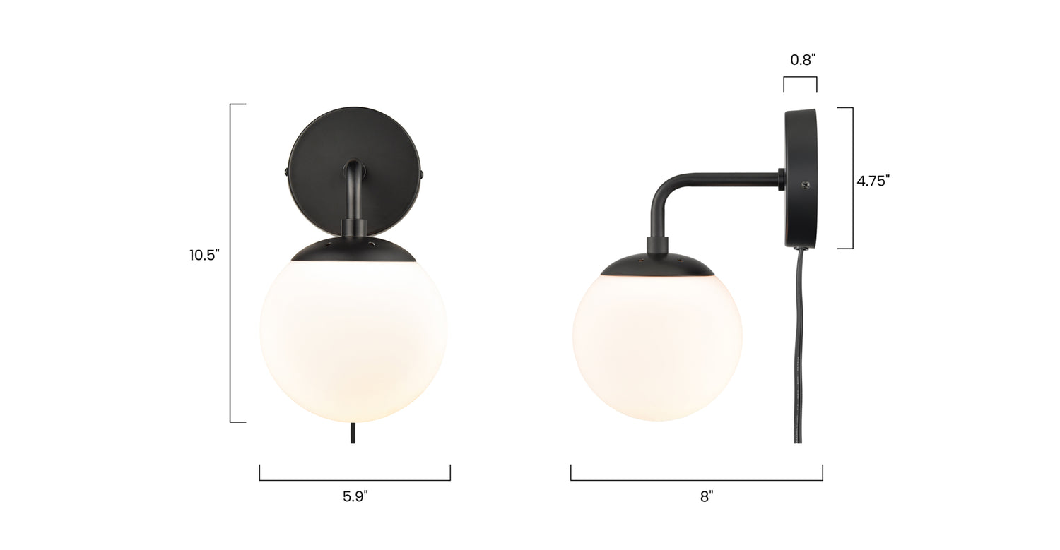 Black/White, dimensions