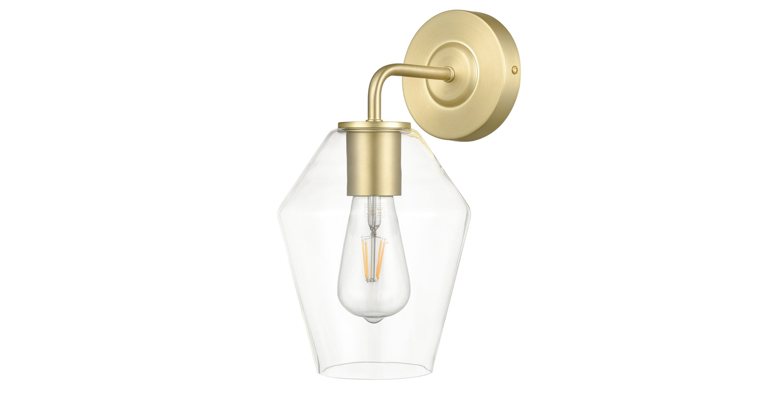 Brushed Brass/Clear