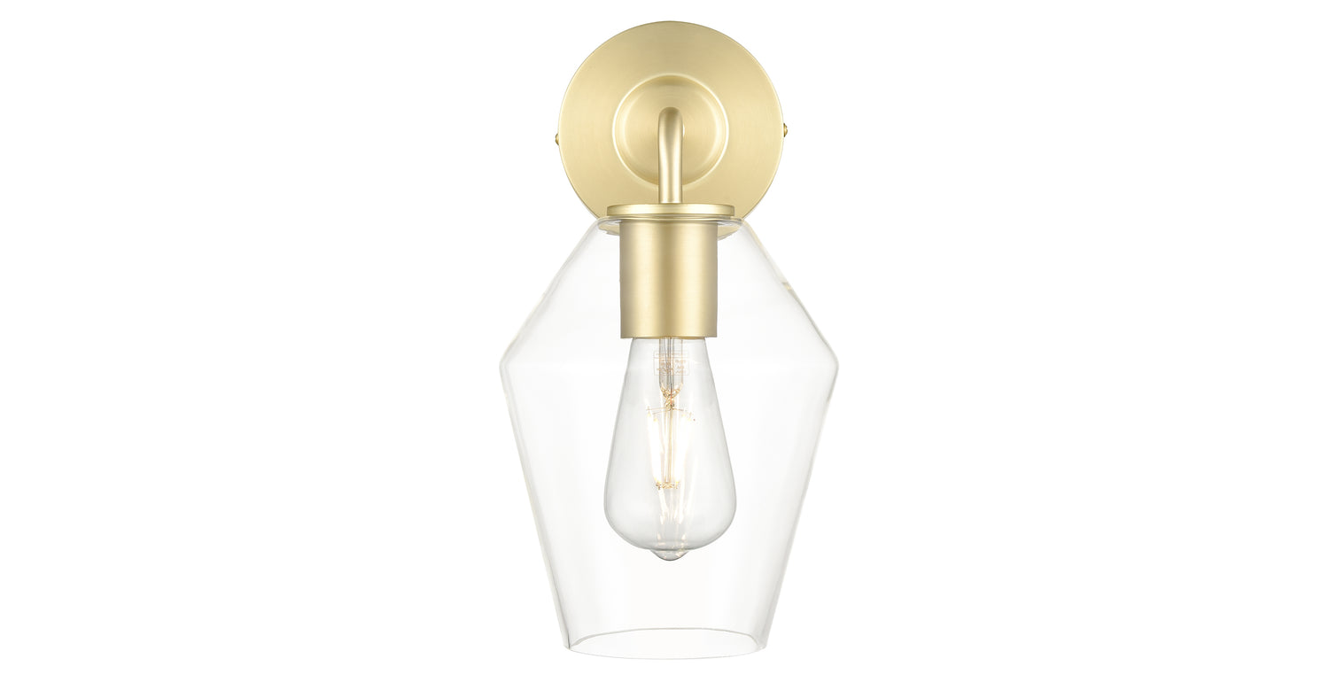 Brushed Brass/Clear