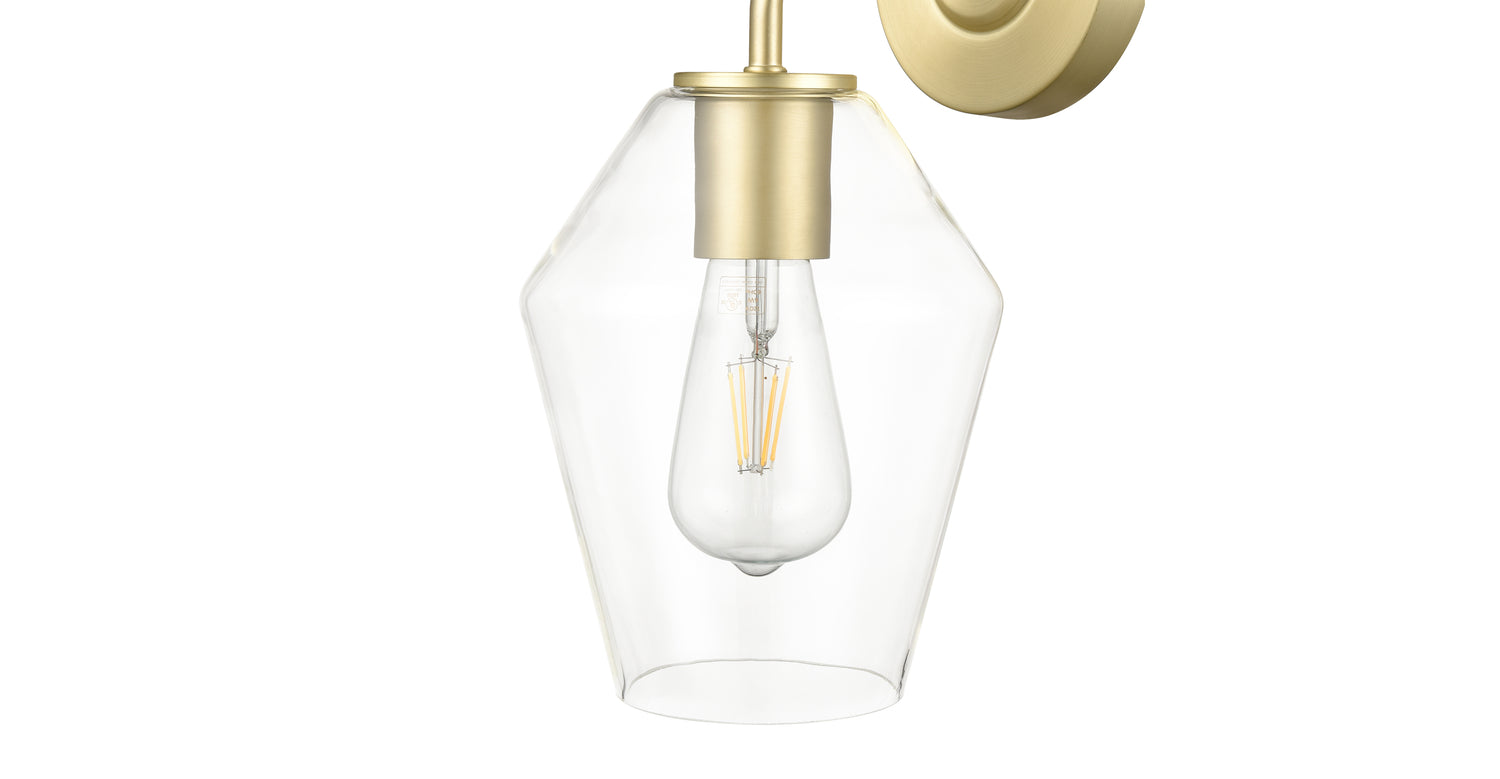 Brushed Brass/Clear