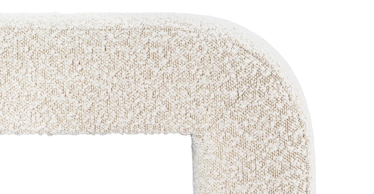 Froth White Boucle