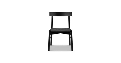 Hamm Dining Chair Collection, Pitch Black