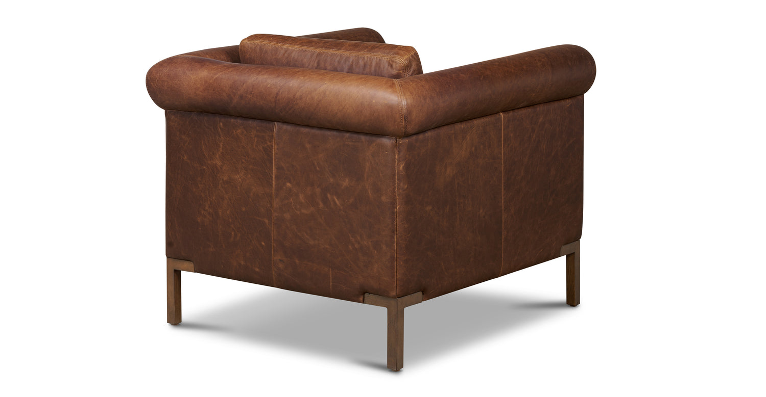 Bruges Lounge Chair Chocolate Brown
