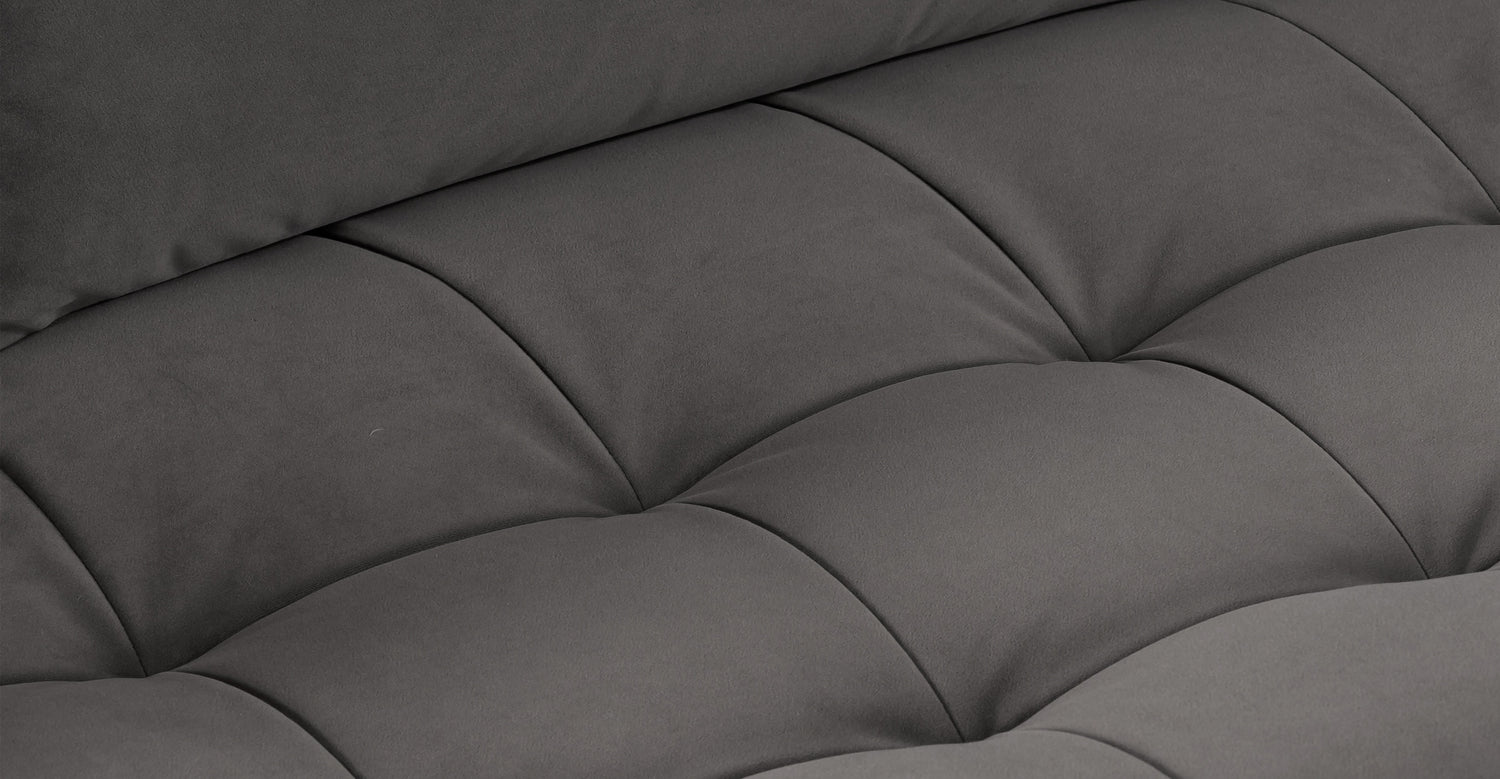  Iconic Home Brasilia Modular Chaise Sectional Sofa