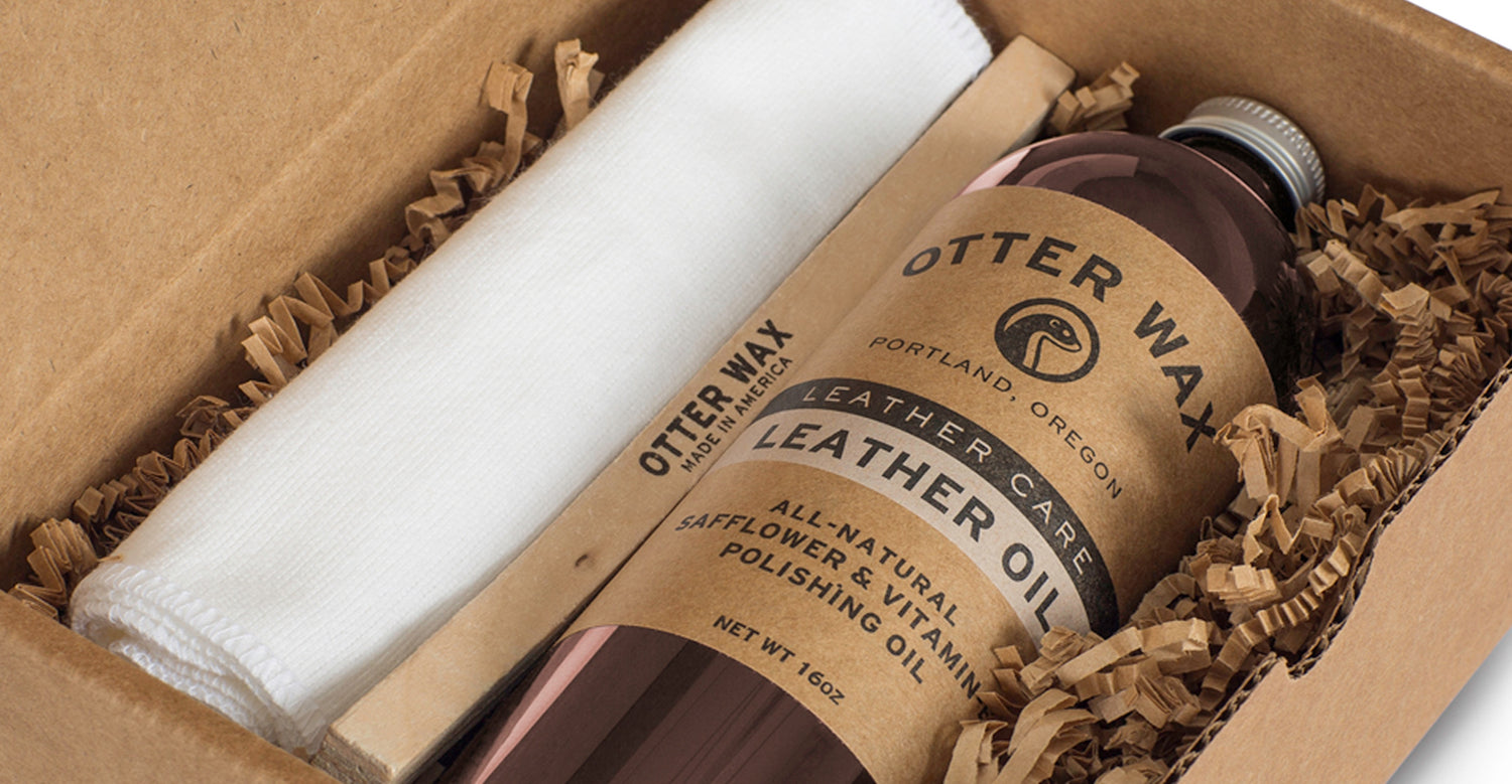 Otter Wax All-Natural Leather Care Kit