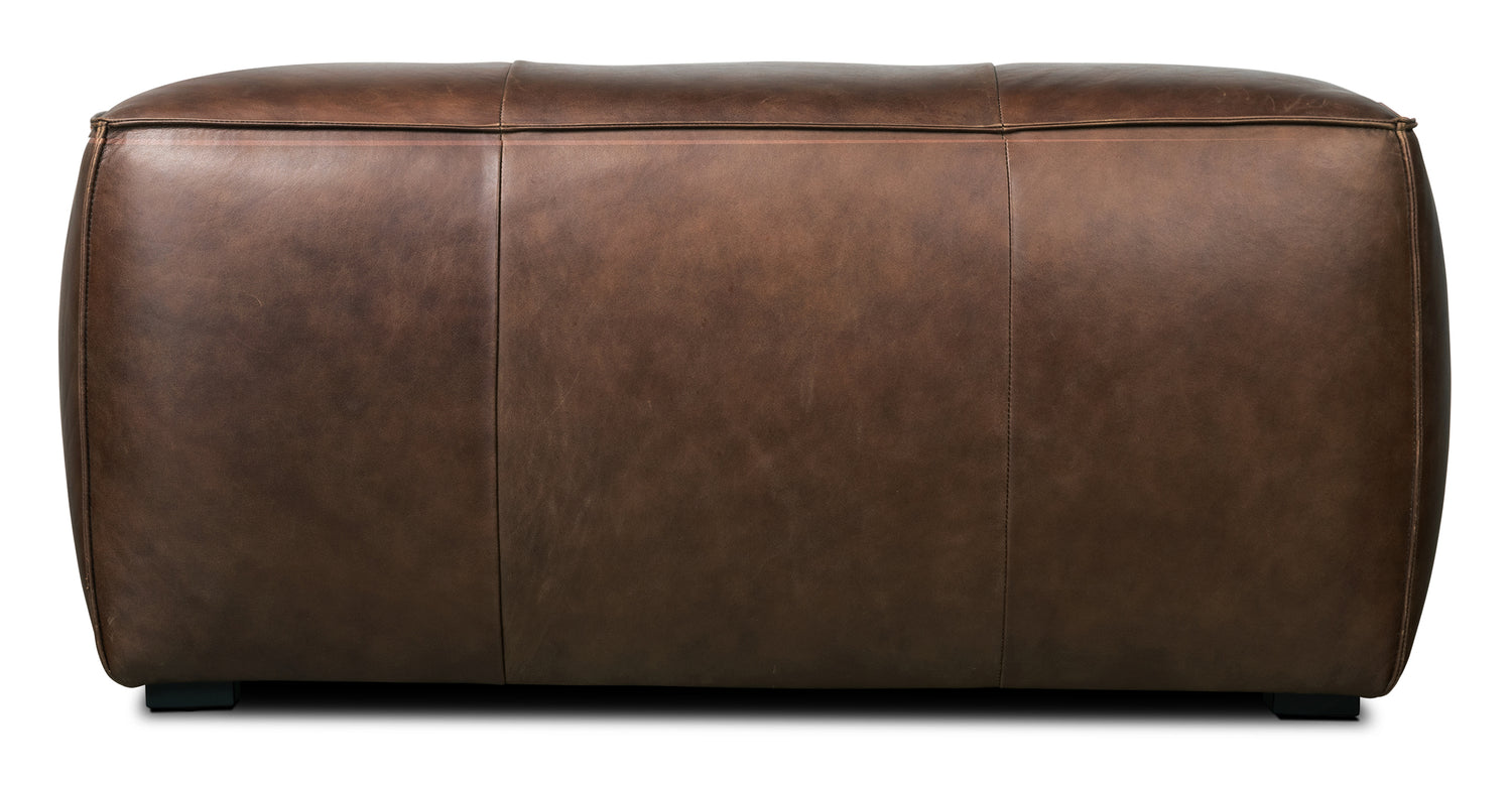 Capa leather online bar stool